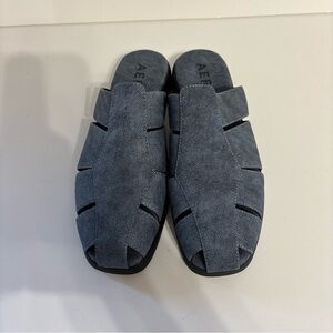 AEROSOLES‎ Women's Grey Woven Slip-On Flats